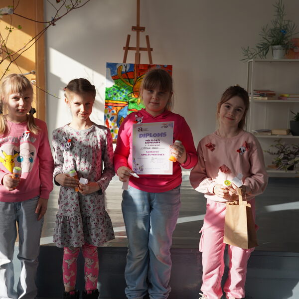 1.-.2.klašu grupā MĪLĪGĀKĀ KOMANDA - MĪLĪGIE TRUSĪŠI