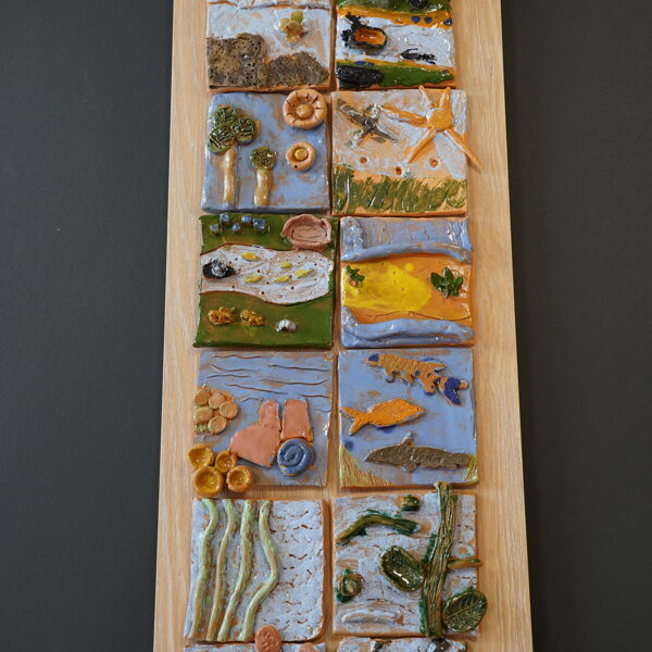 Aizkraukles novada Interešu izglītības centra pulciņa "Keramikas studija" audzēkņu kopdarb