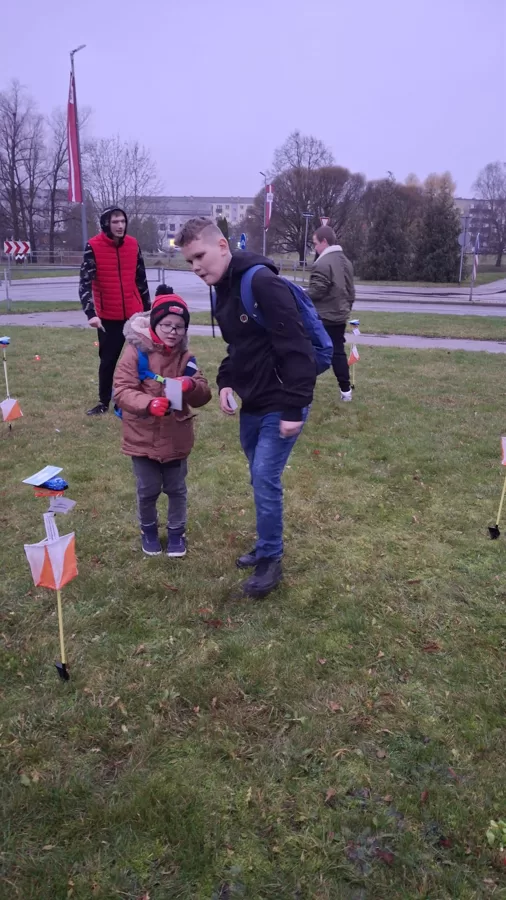 Orientēšanās "Apceļo Latviju". 14.11.2024