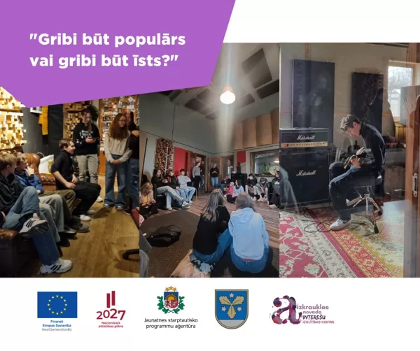 "Gribi būt populārs vai gribi būt īsts?"