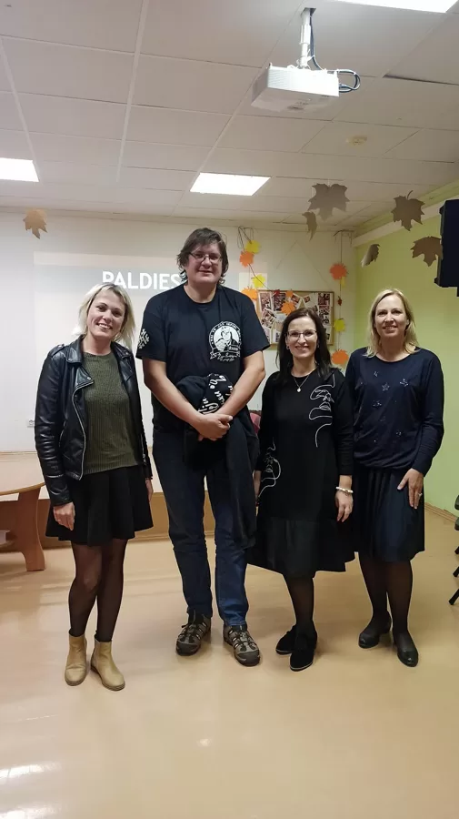 13.10.2020. Tikšanās ar ceļotāju, dēkaini, stāstnieku, blogeri Žigi.
