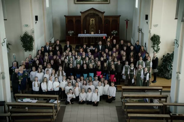 Aizkrauklē izskanējis garīgās mūzikas festivāls "Soli Deo Gloria" 22.04.2023.